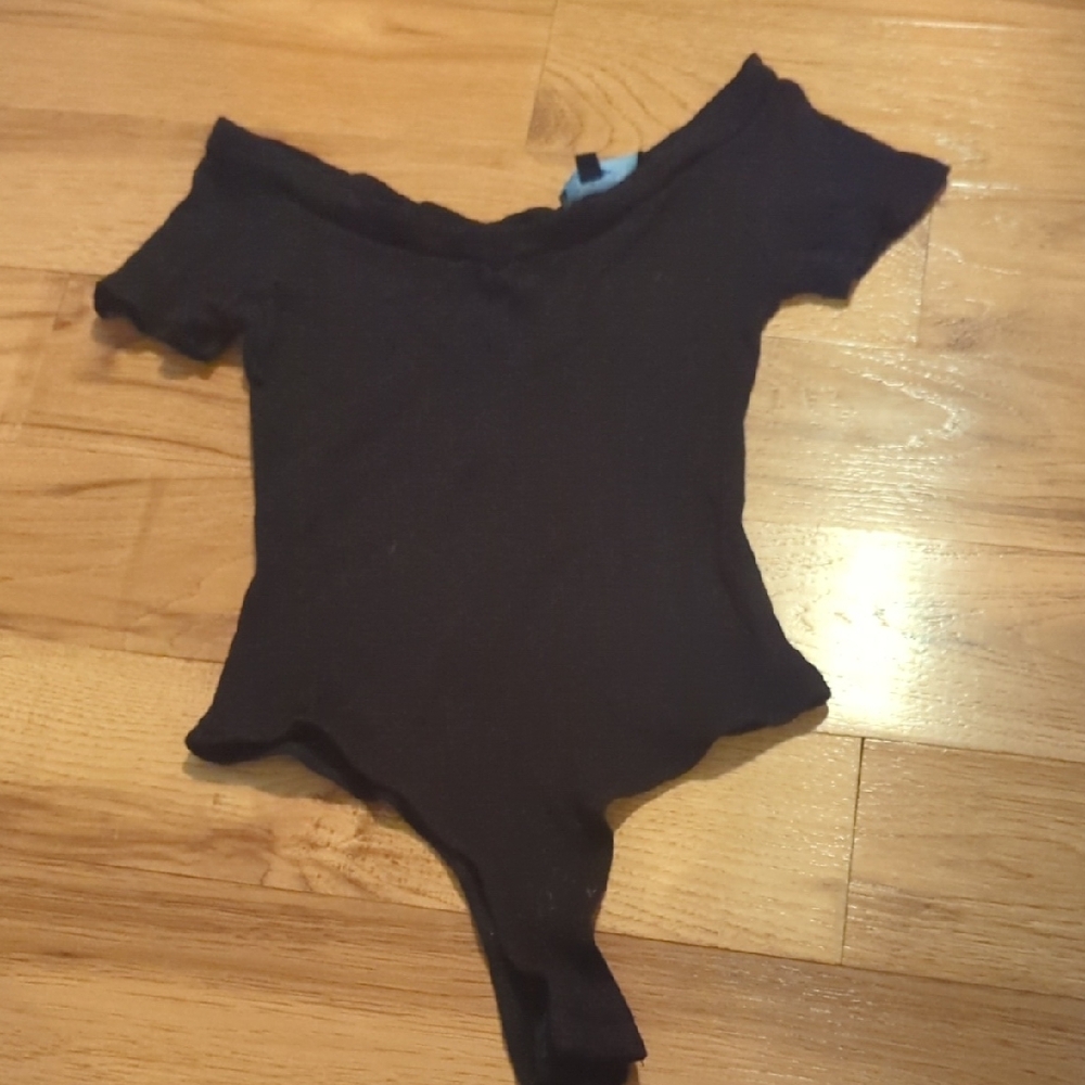 Lulu's Classic Black Kids Bodysuit